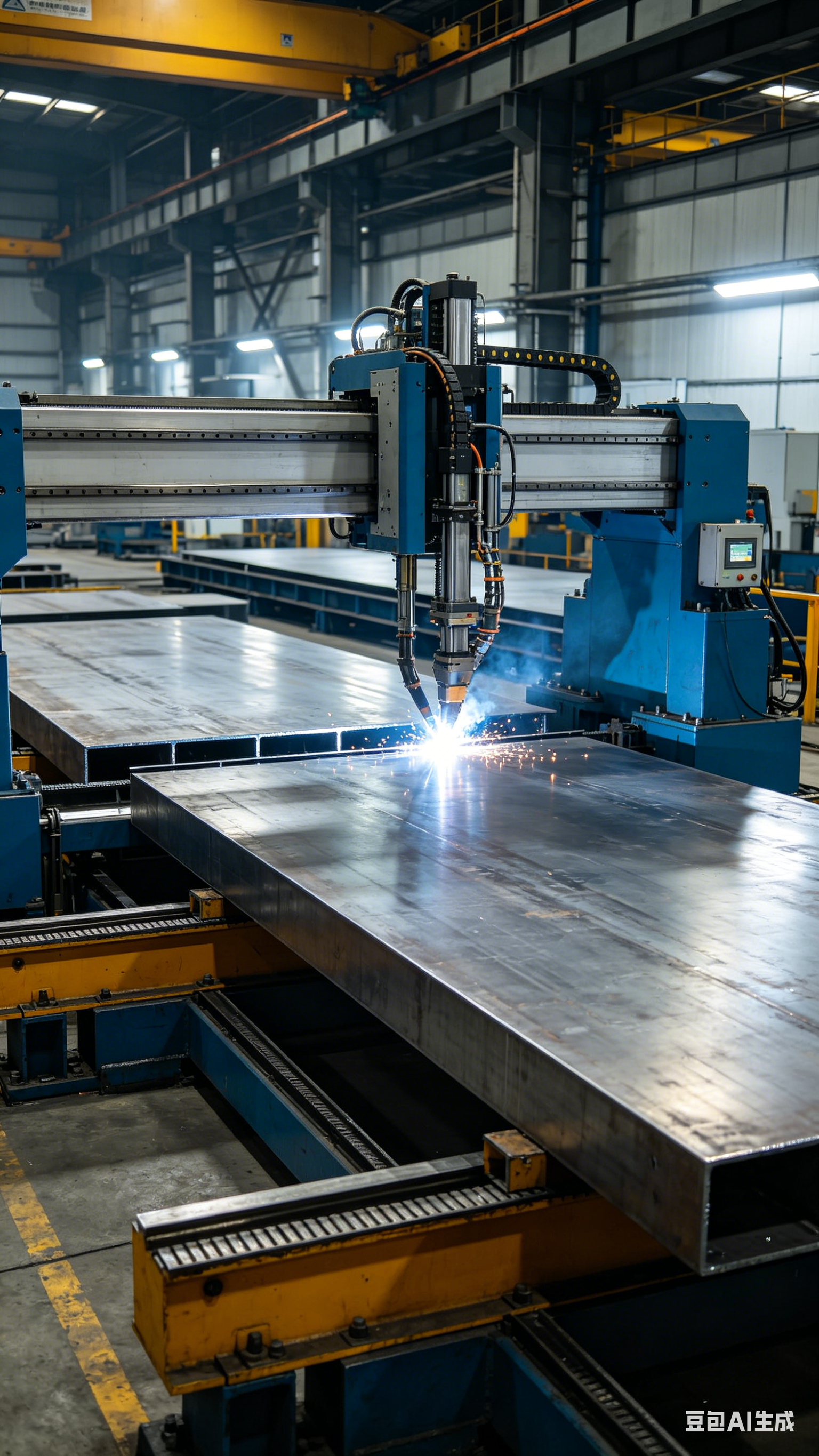 Heavy Thick Steel Plate Intelligent Automatic Welding, EAI Precision Sheet Metal Splicing Welding & Large Plate Welding Equipment Solutions
